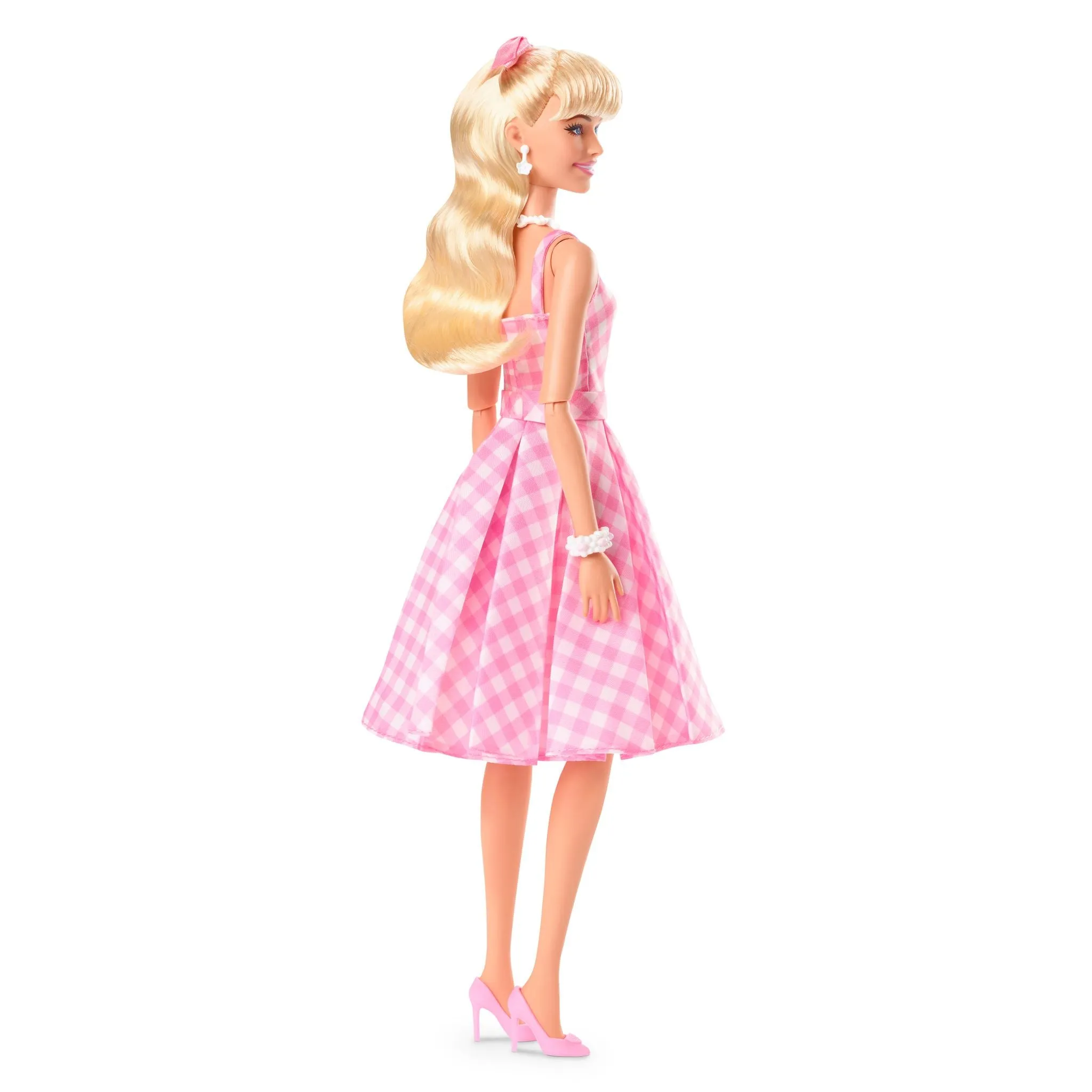 Barbie The Movie Barbie Doll In Pink Gingham Dress