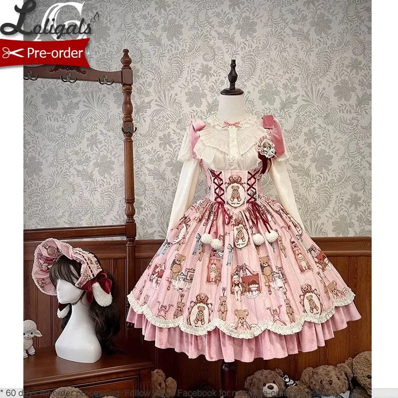 Bear & Doll ~ Sweet Lolita Underbust Corset Dress by Alice Girl ~ Pre-order