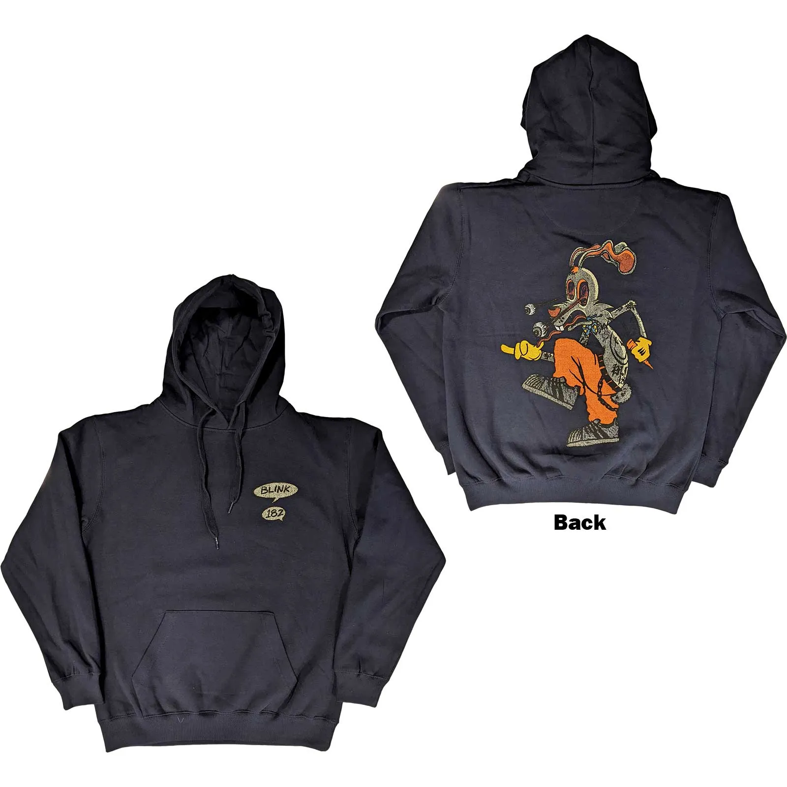 Blink 182 Unisex Hoodie - Roger Rabbit