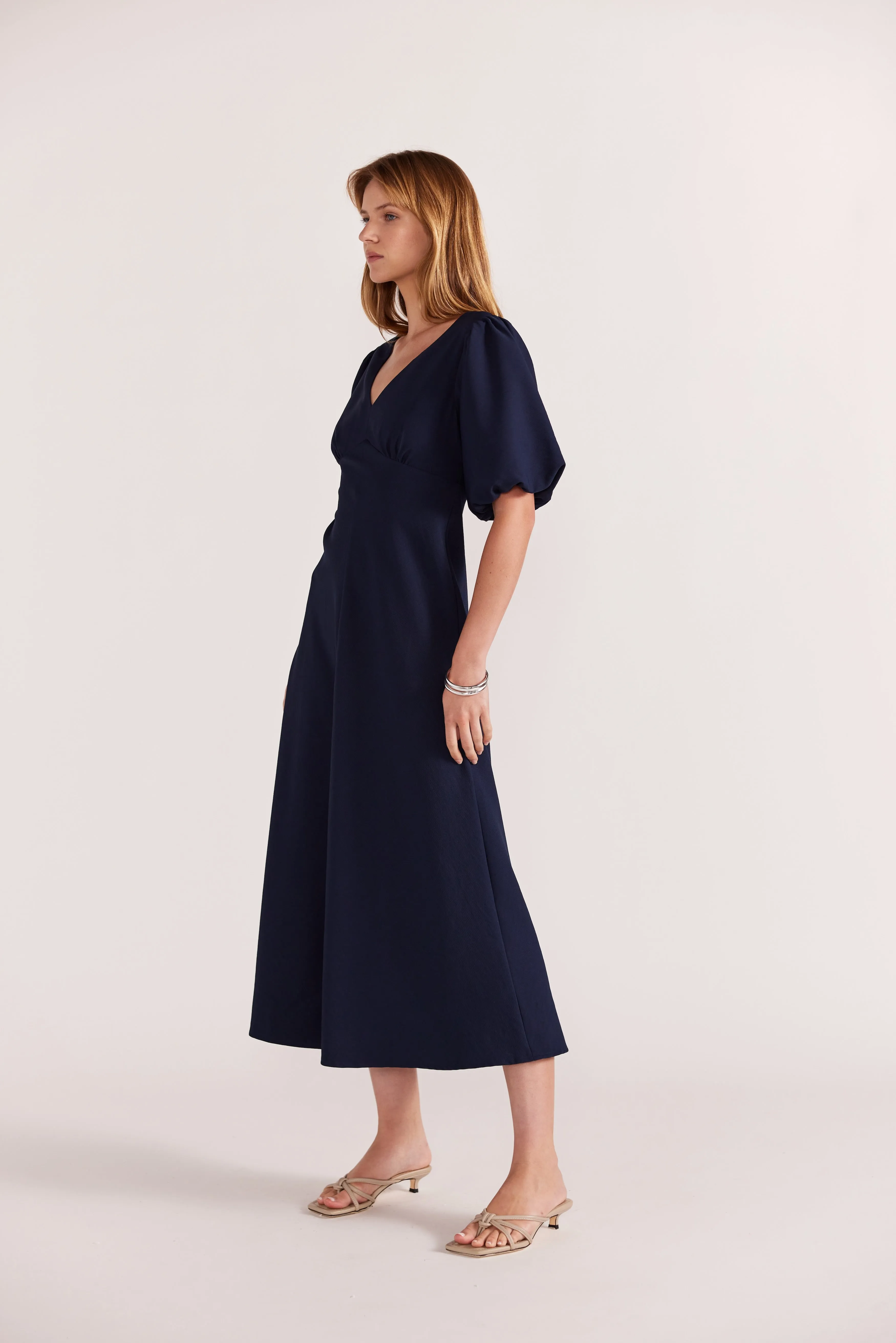 Cascade Midi Dress