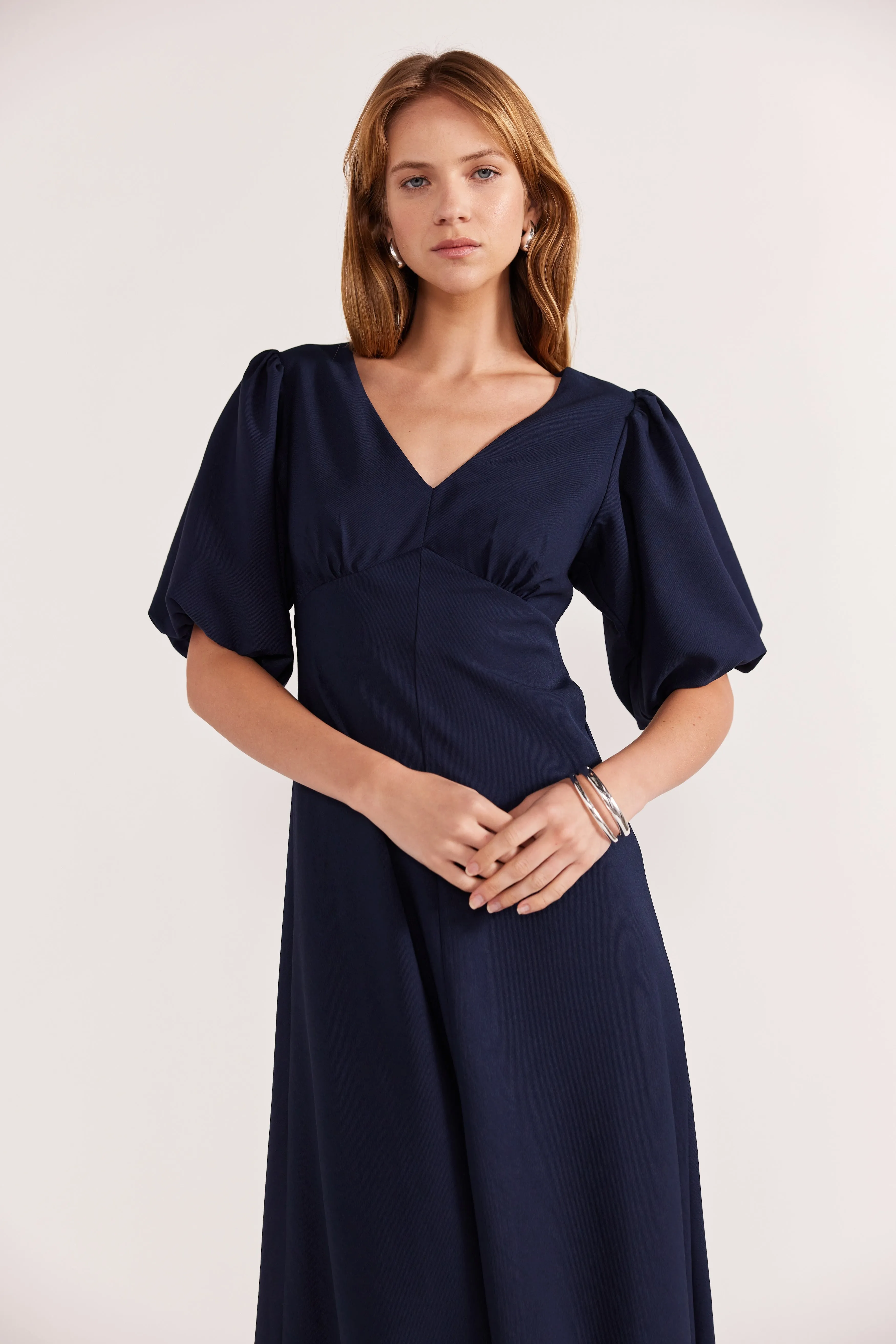 Cascade Midi Dress