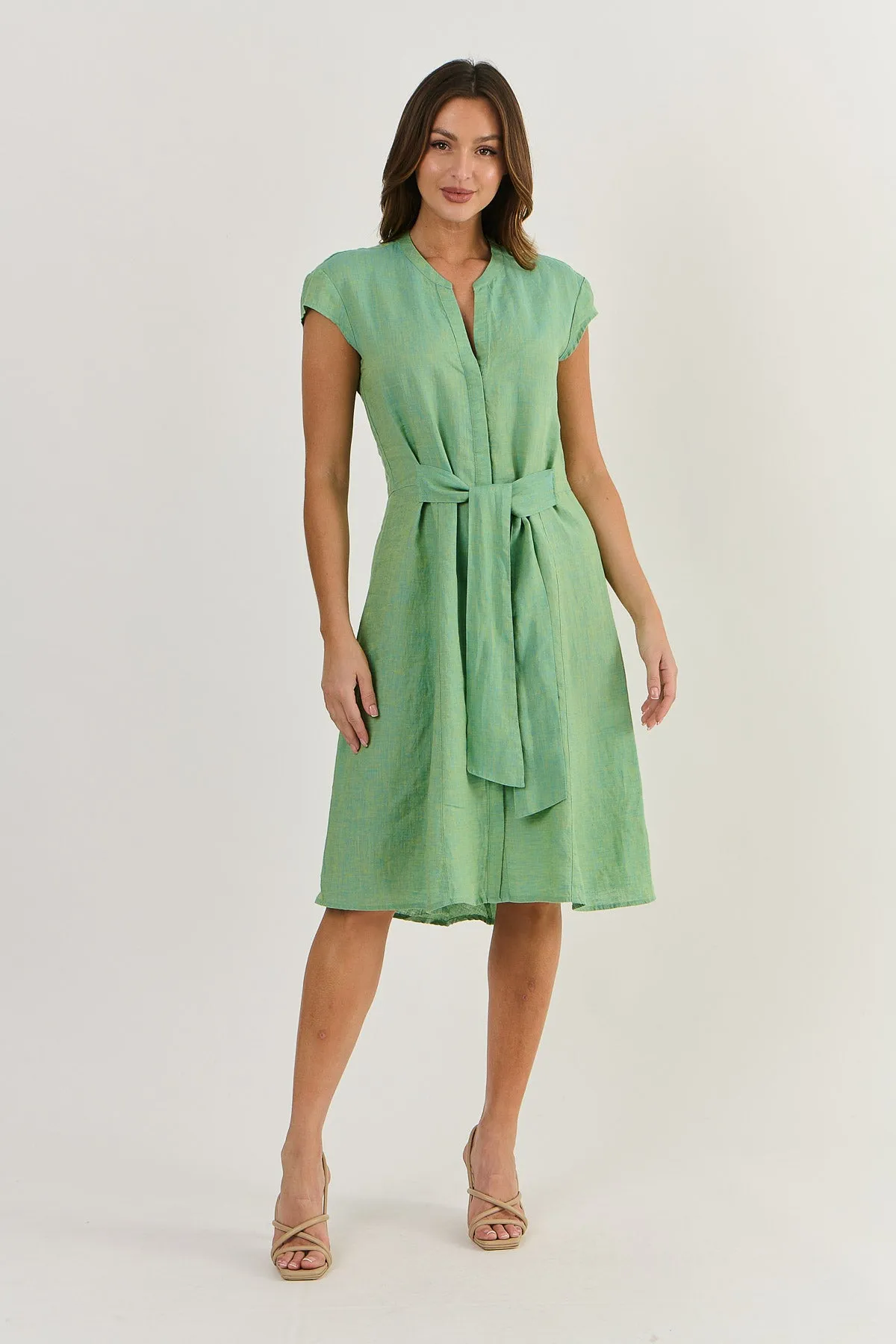 Caterpillar Linen Dress