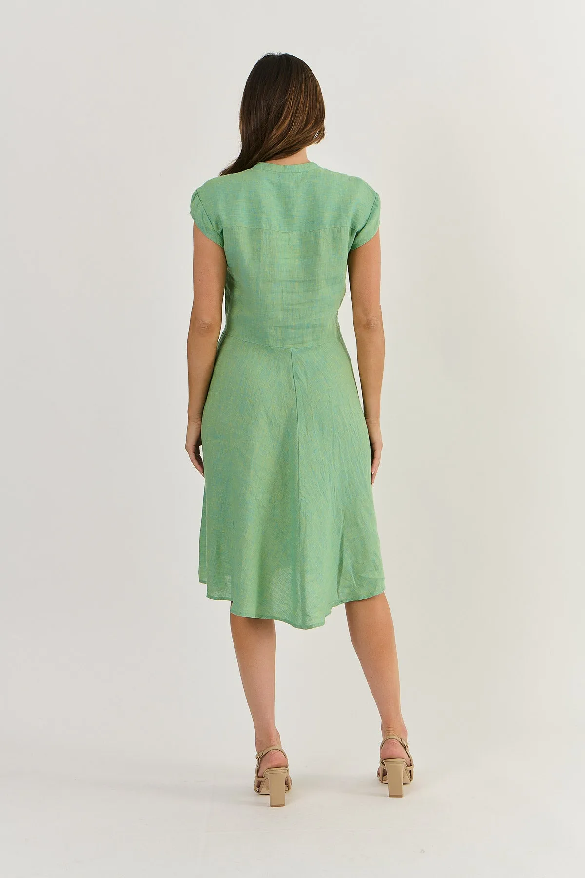 Caterpillar Linen Dress