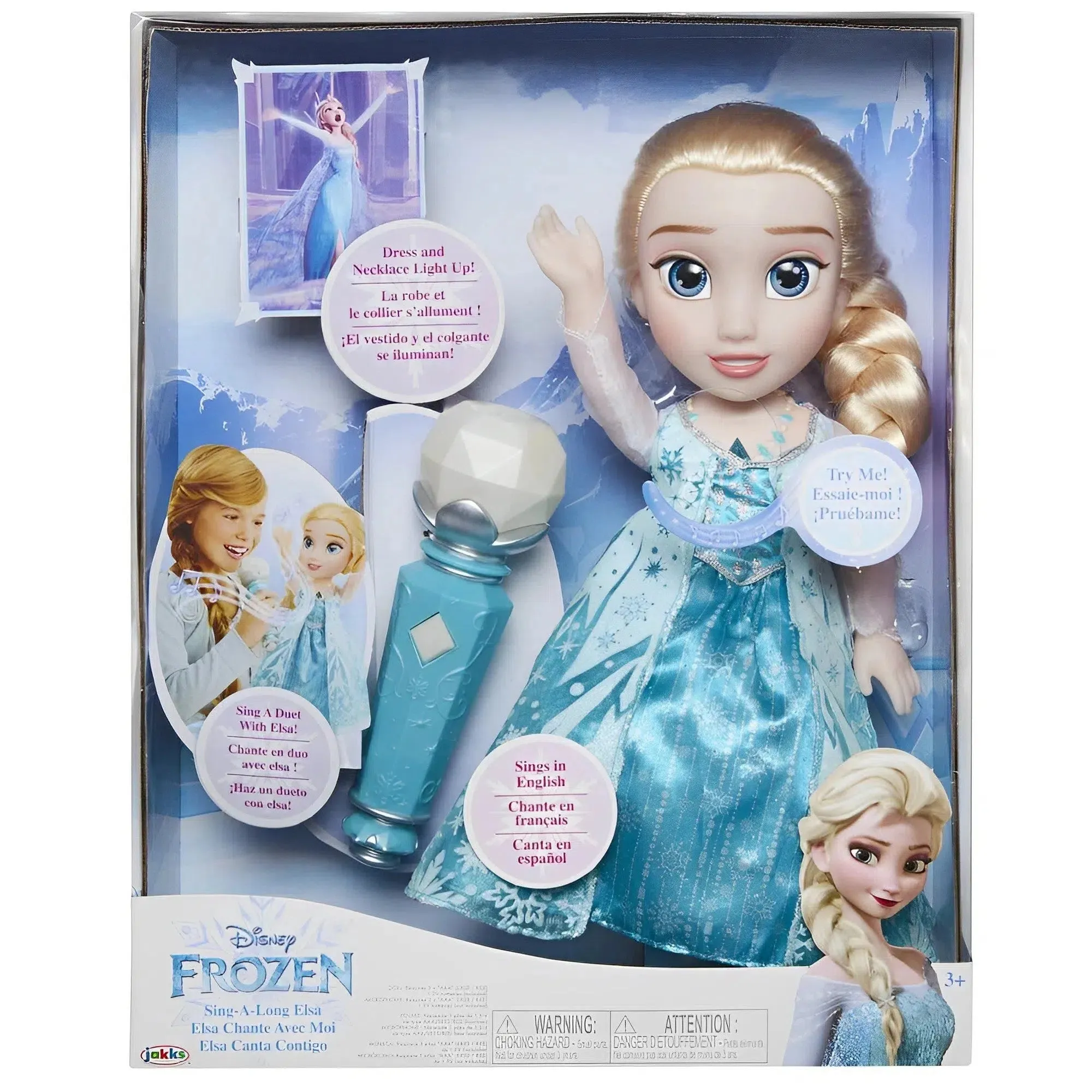 Disney: Frozen - Sing-A-Long Elsa Doll - Jakks Pacific