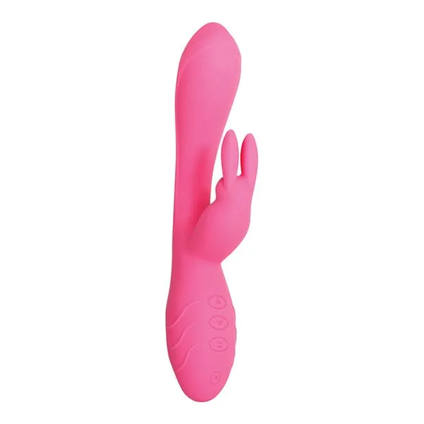 Evolved - Bunny Kisses Silicone Rechargeable Rabbit Vibrator (Pink)