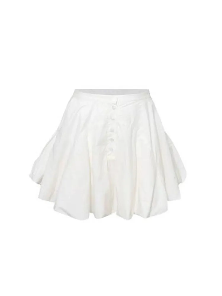 Fluffy versatile girly skirt【s0000003641】