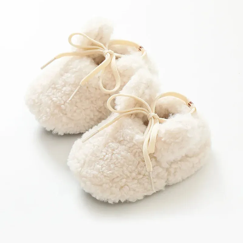 Fuzzy Rabbit Ear Slippers for Toddlers