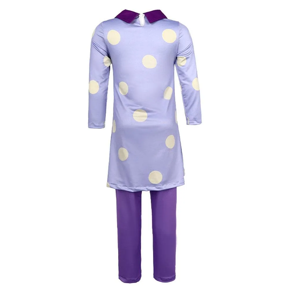 Inside Out 2 Envy Costume Halloween Stage Performance Outfit for Kids and Adults