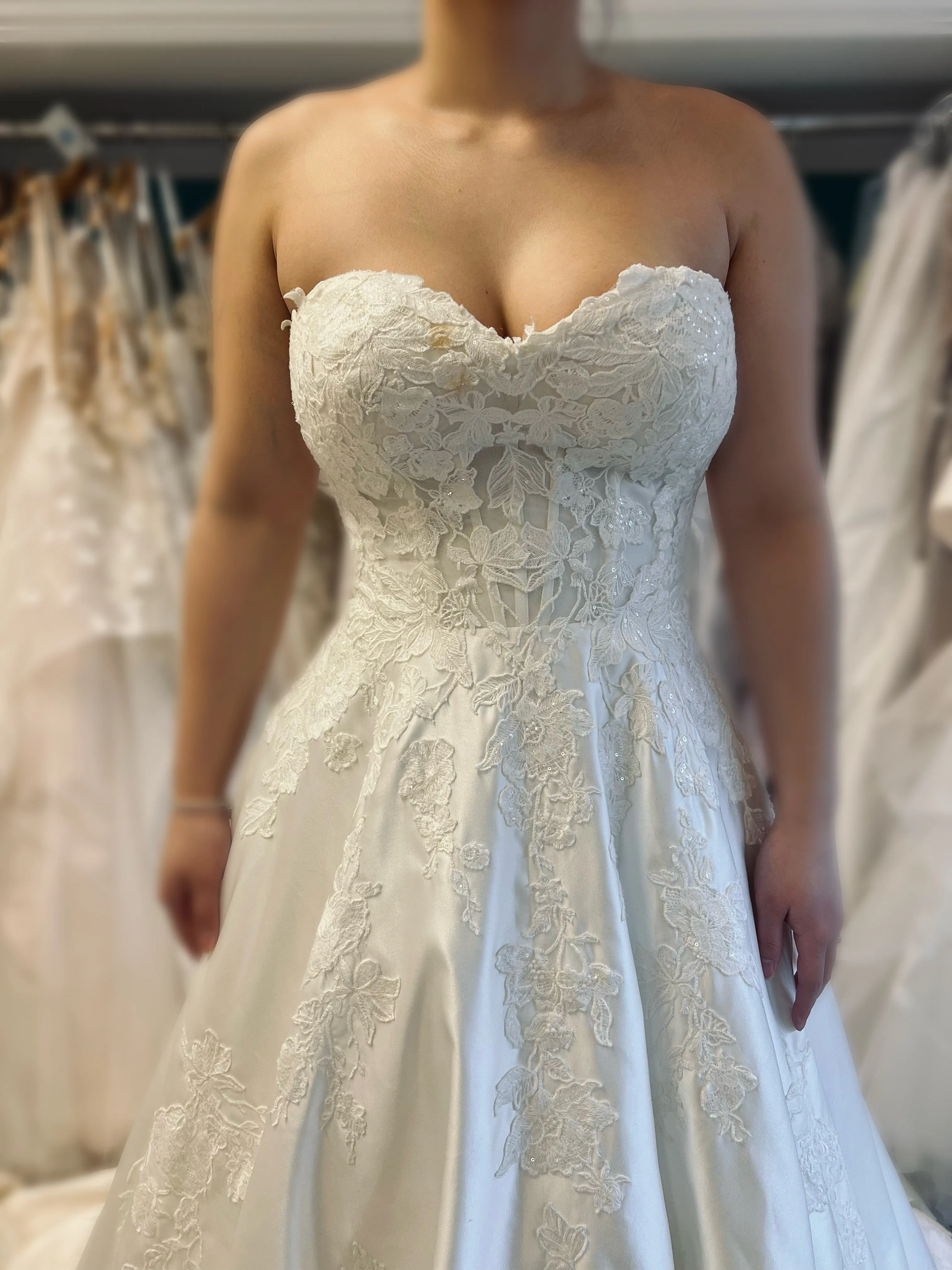 Justin Alexander Signature 99228 Wedding Dress Sample