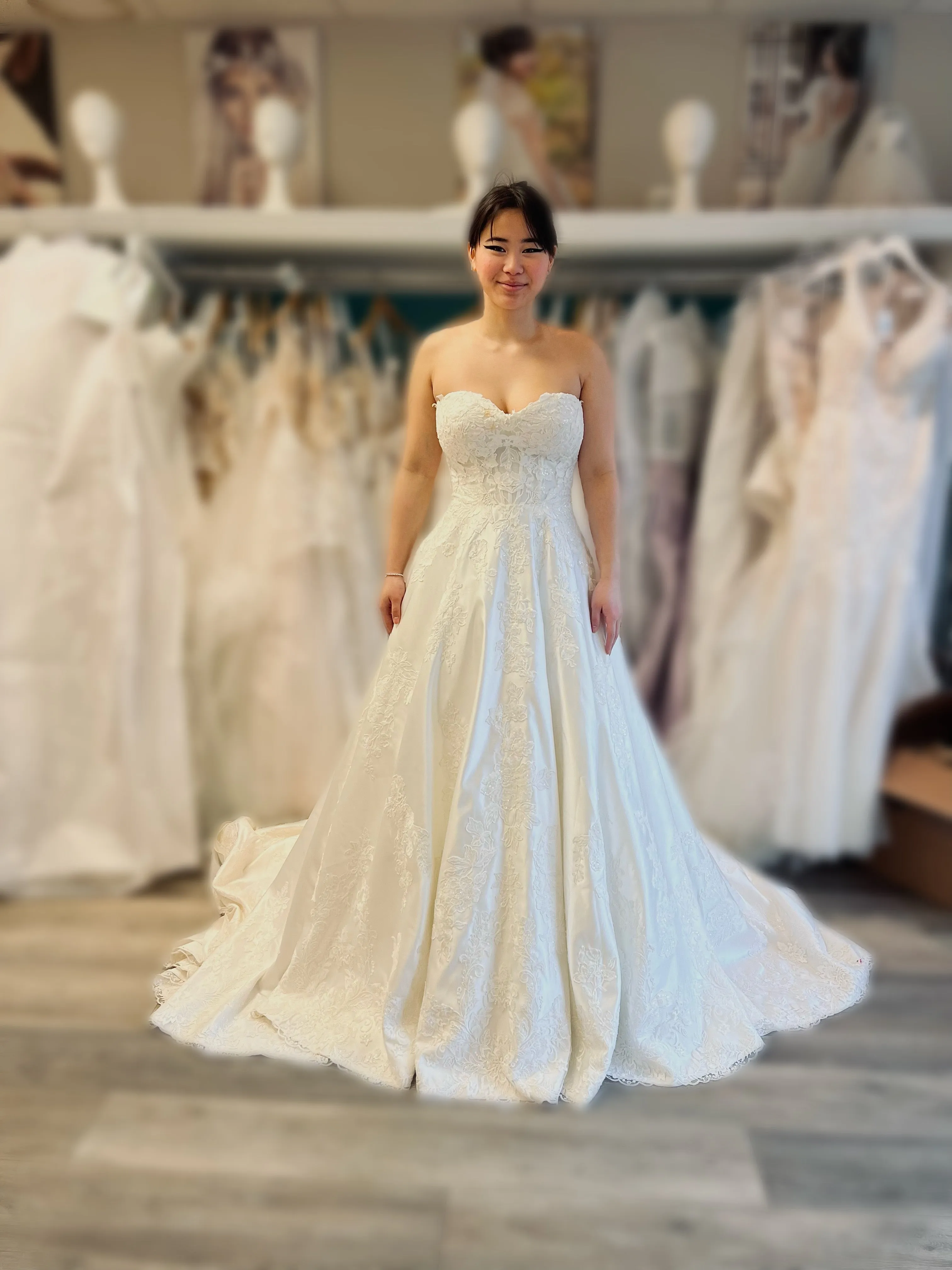 Justin Alexander Signature 99228 Wedding Dress Sample