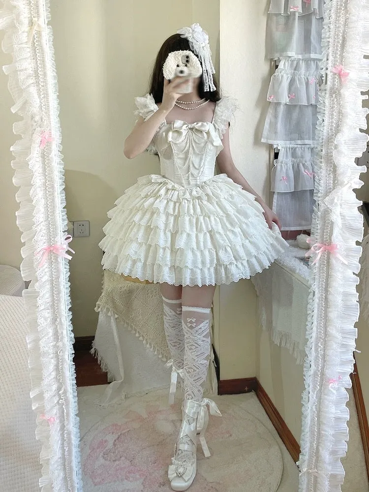 [leoniegirl]Angel Girl Princess Mini Dress