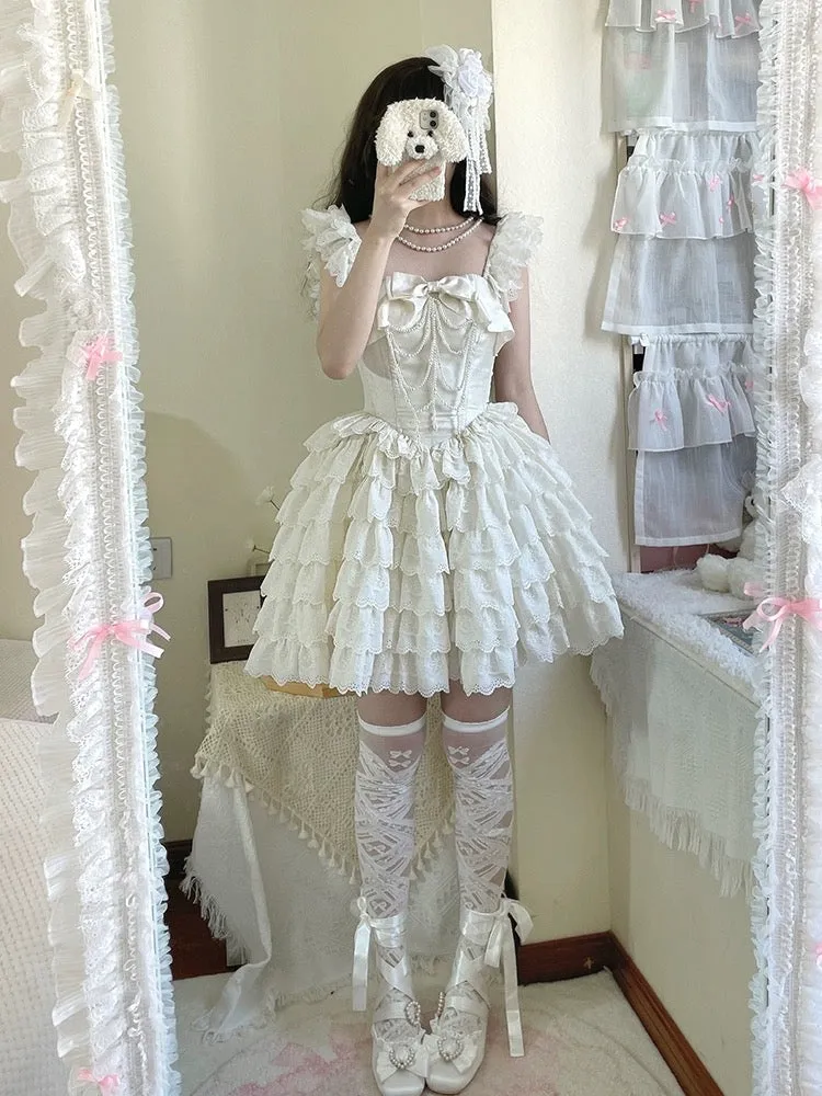 [leoniegirl]Angel Girl Princess Mini Dress