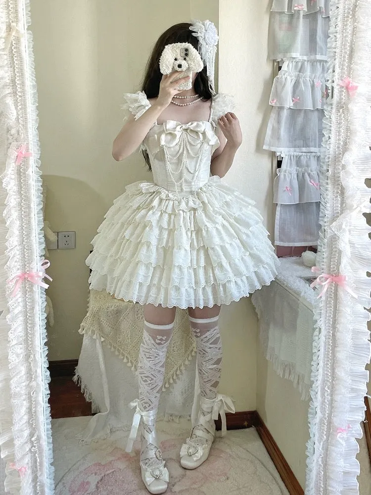 [leoniegirl]Angel Girl Princess Mini Dress