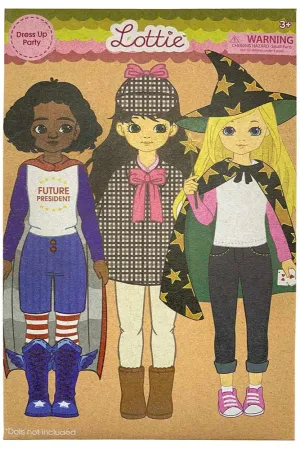 Lottie - Accessories - Dress Up Party Multipack of 3 Outfits