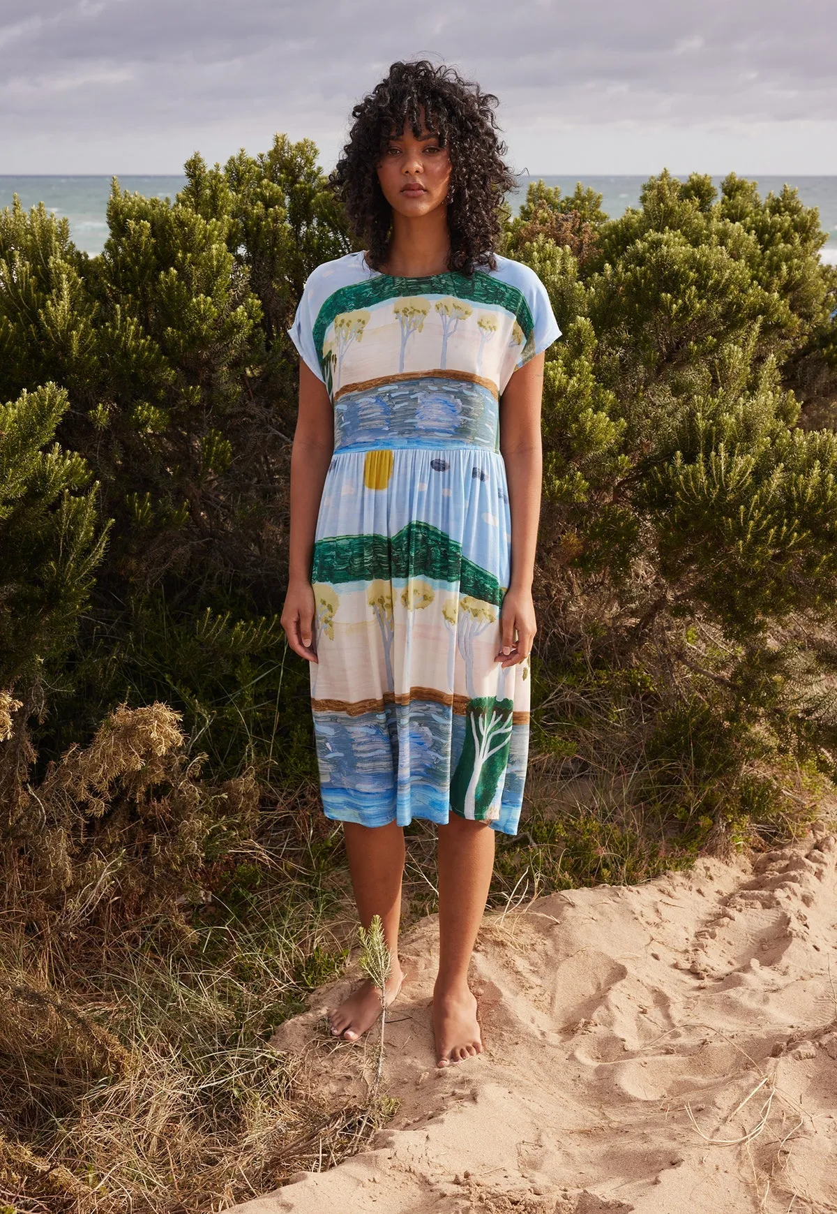 Nancybird Tathra Dress in Glenrock