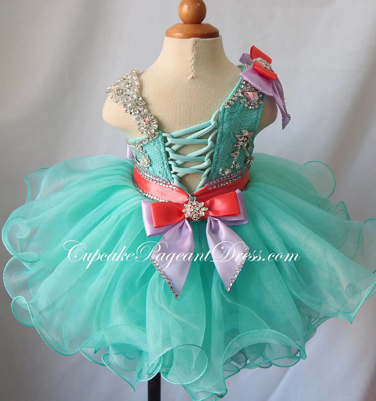 Newborn/Infant/toddler/kids/baby/children Girl's Pageant Dress