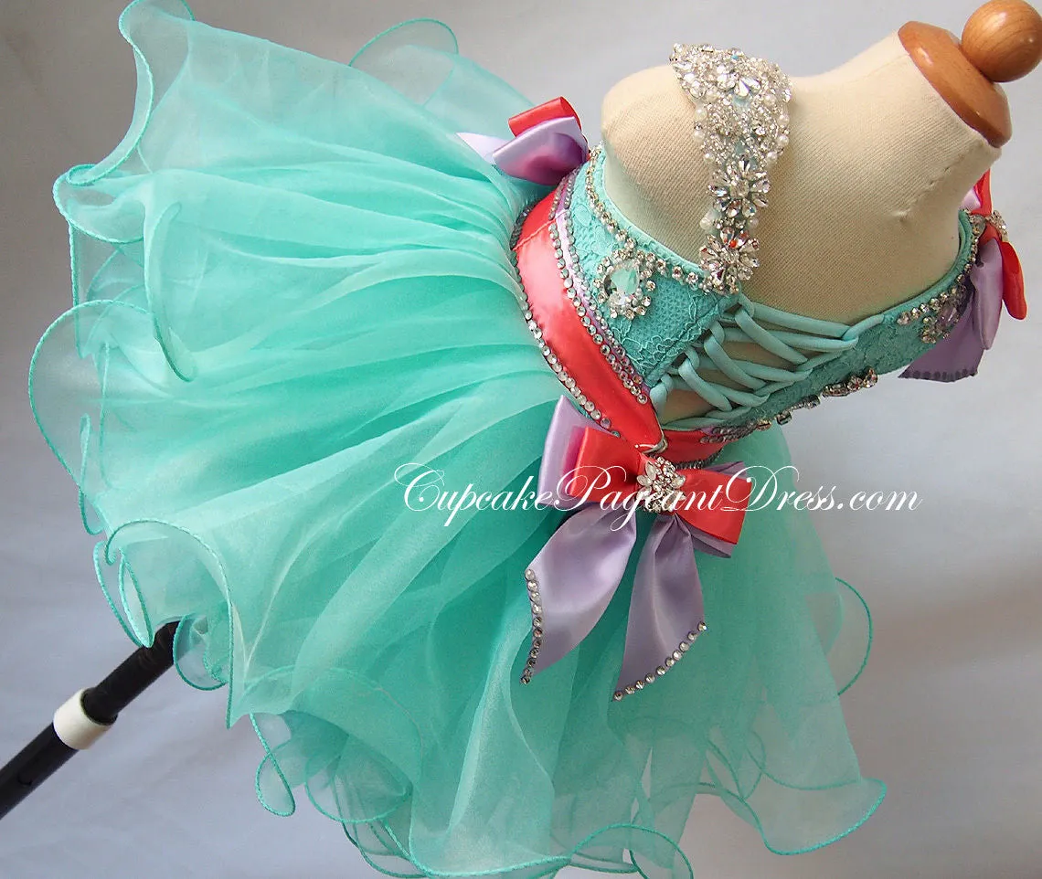 Newborn/Infant/toddler/kids/baby/children Girl's Pageant Dress