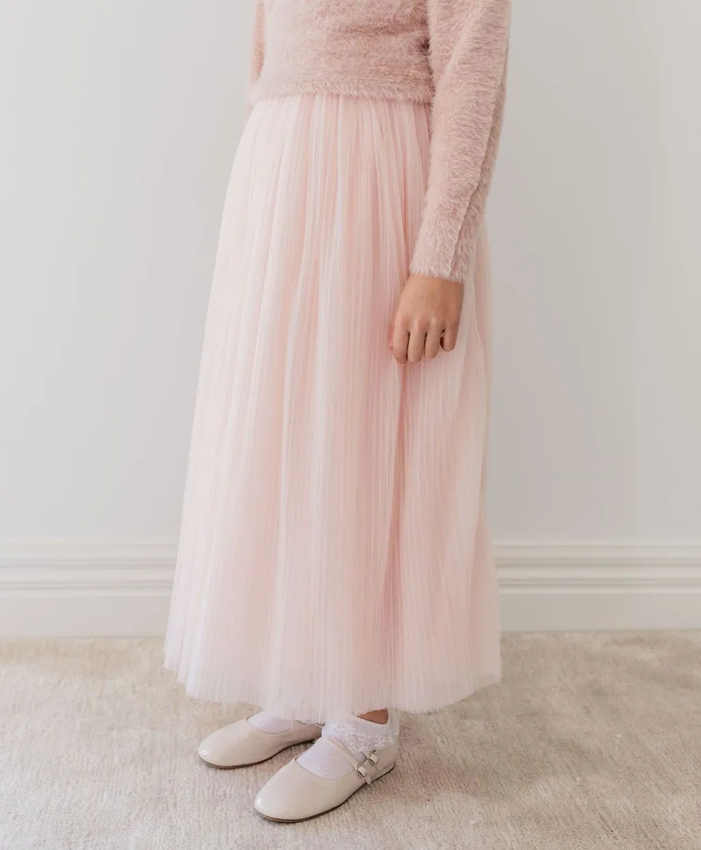 Petite Amalie GOLD LABEL Tulle Skirt   Fluffy Sweater