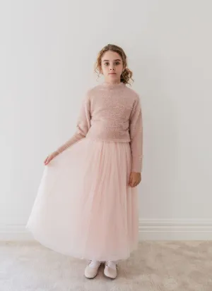 Petite Amalie GOLD LABEL Tulle Skirt   Fluffy Sweater