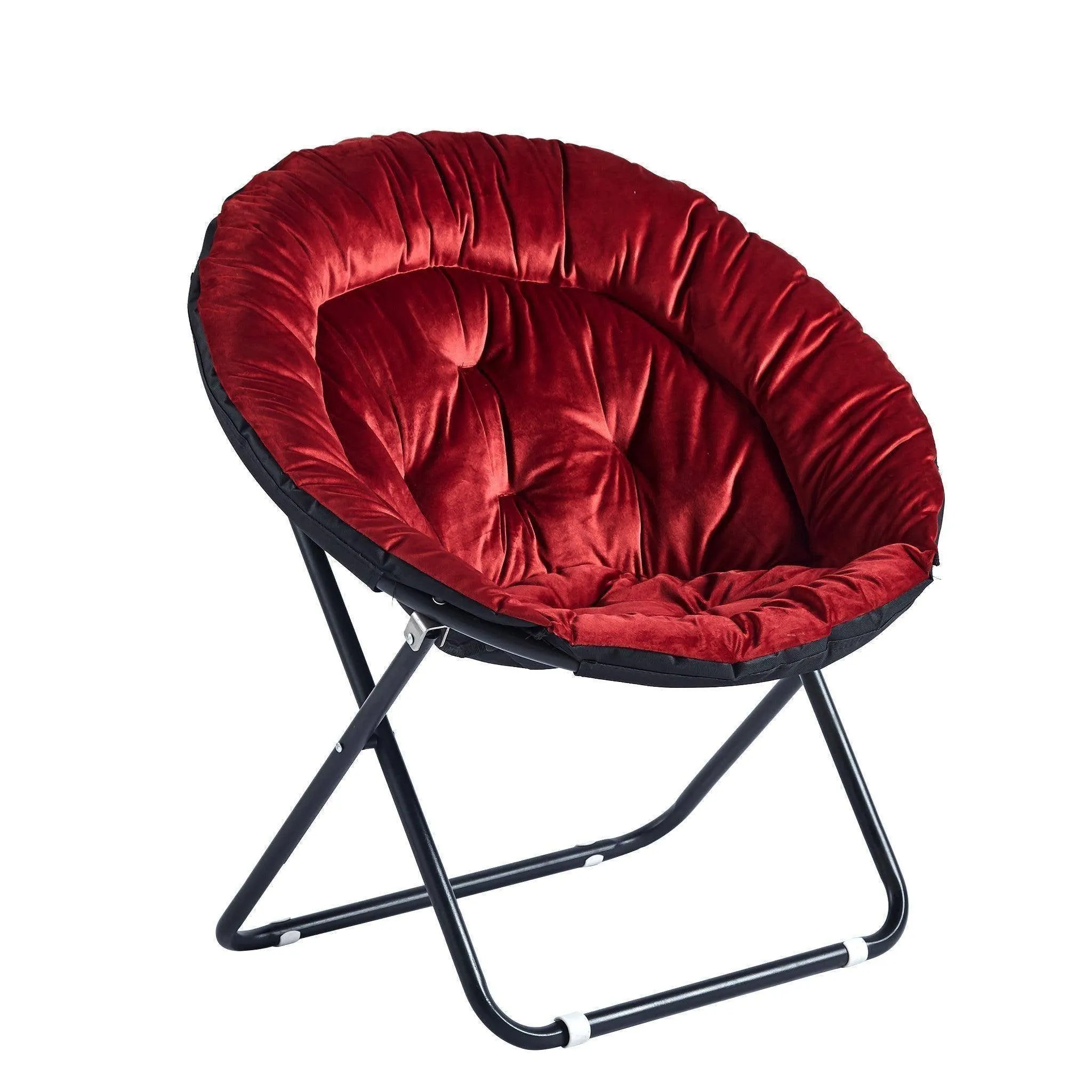 Portable Chair Folding Velvet Moon Chair-CR001