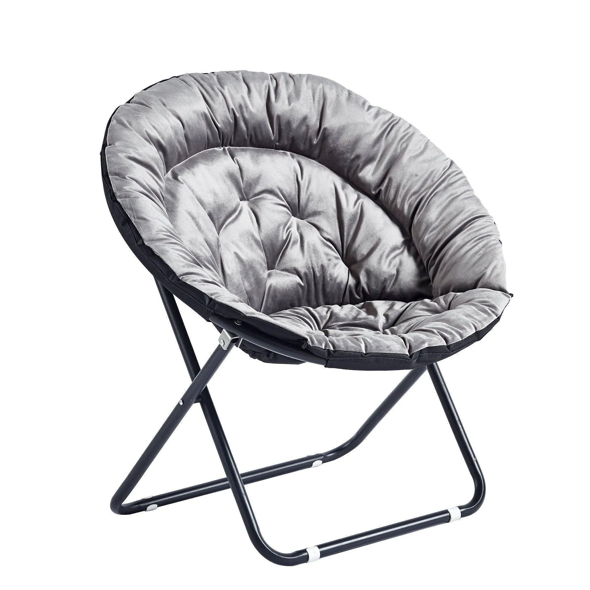 Portable Chair Folding Velvet Moon Chair-CR001