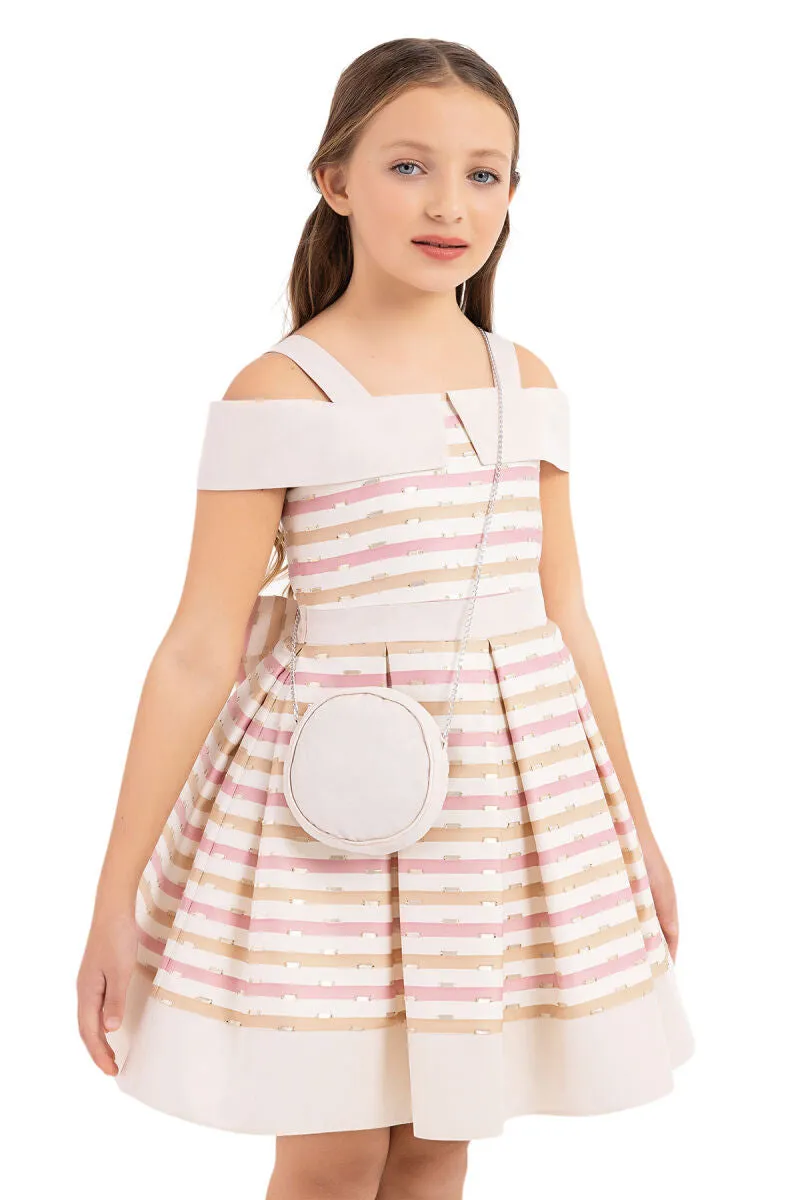 Princess Collar Dress - Pink