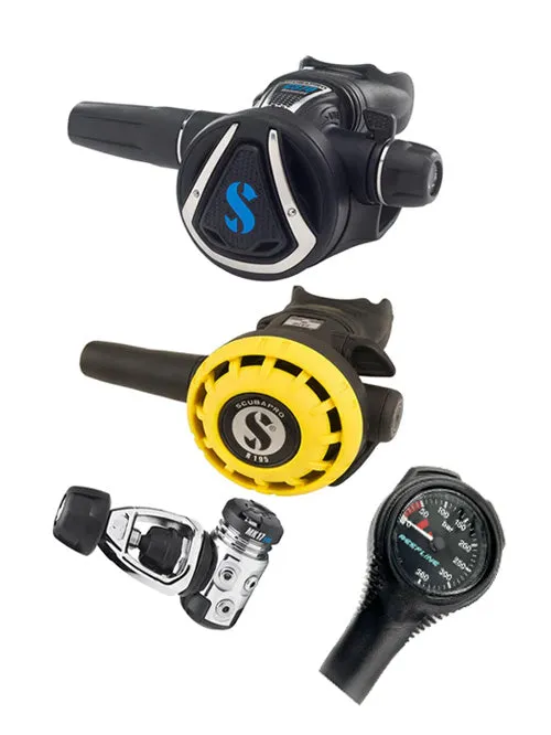 Scubapro Regulator Set: MK17 Evo (Din or Yoke)   C370   Octopus   Free SPG