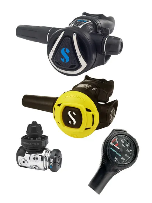 Scubapro Regulator Set: MK17 Evo (Din or Yoke)   C370   Octopus   Free SPG