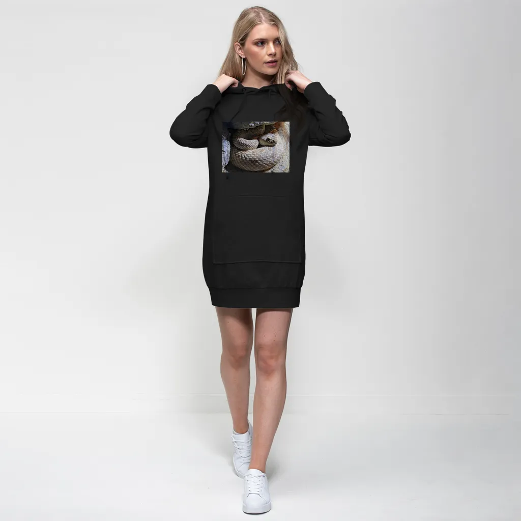 Snake Premium Adult Hoodie Dress