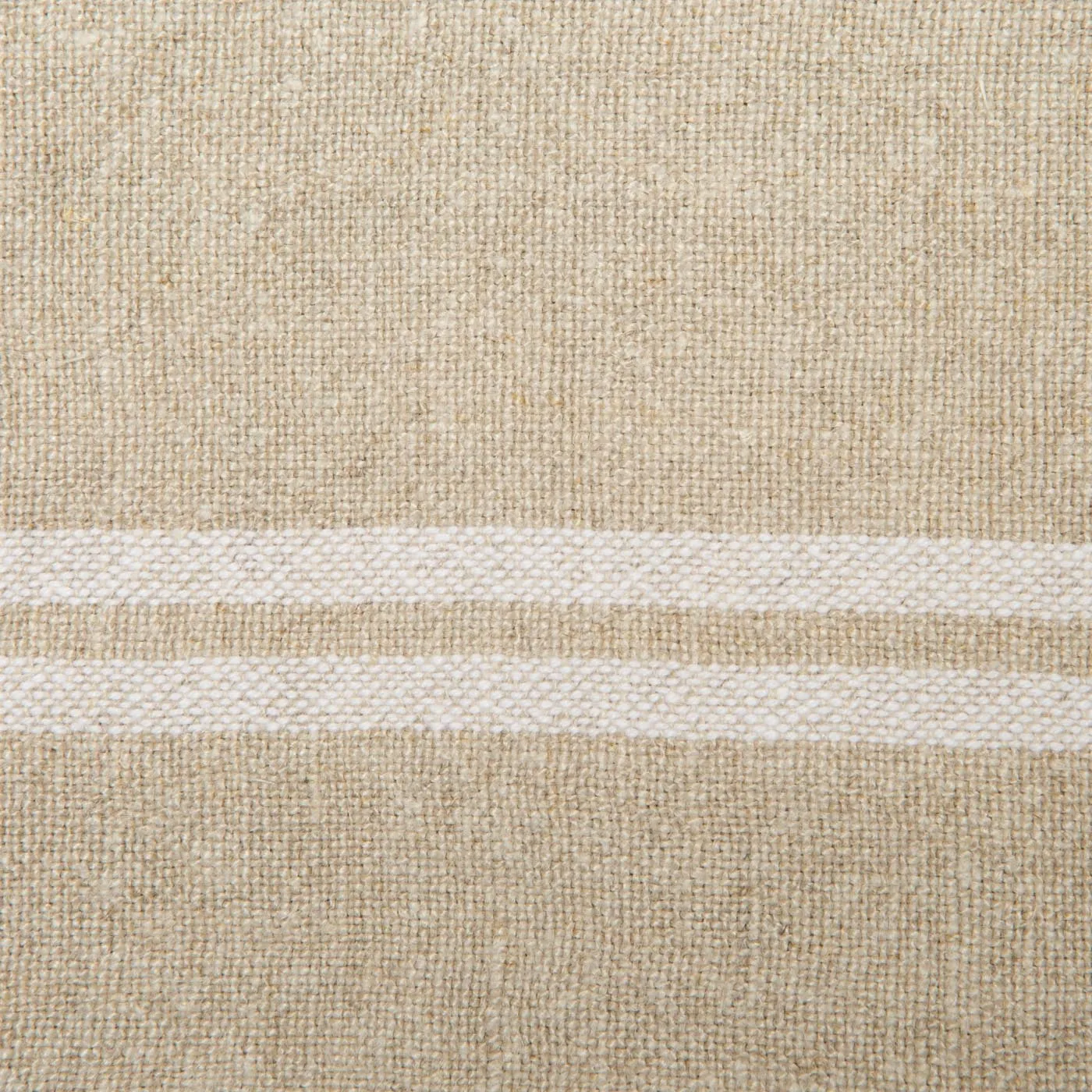 Vintage Linen Napkins Natural & Ivory, Set of 4