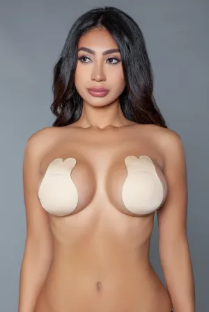 White Bunny Nipple Cover