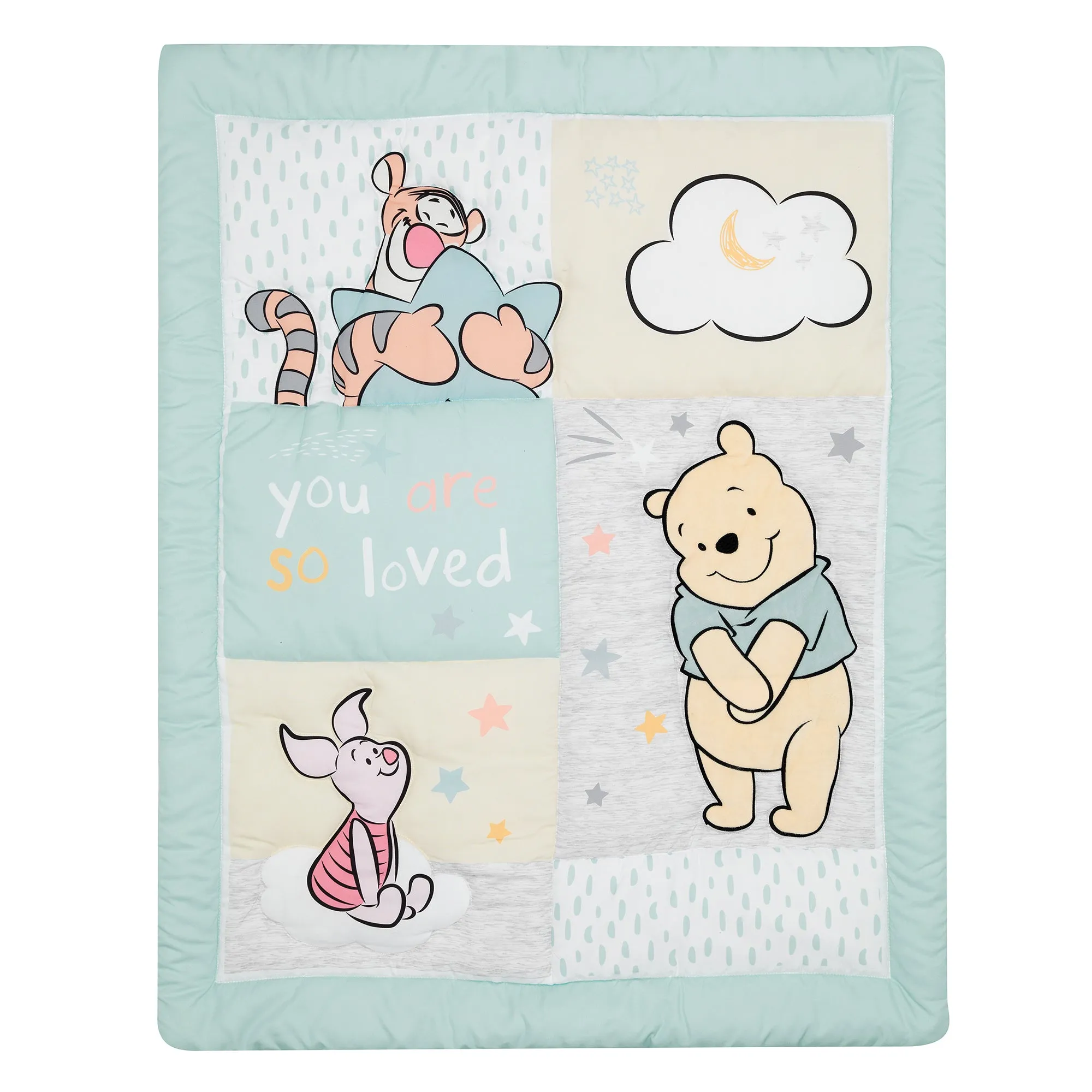 Winnie the Pooh Hugs 3-Piece Crib Bedding Set