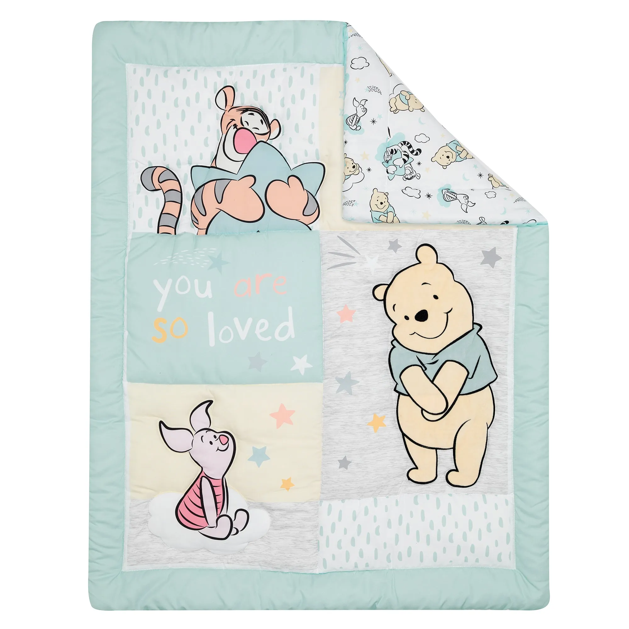 Winnie the Pooh Hugs 3-Piece Crib Bedding Set